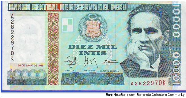  10000 Intas Banknote