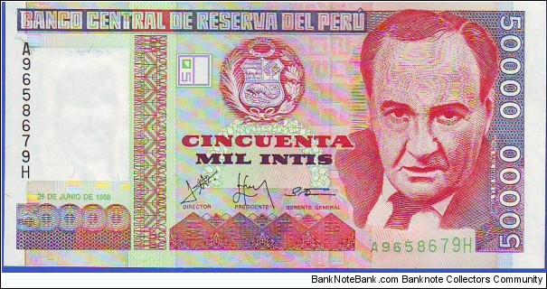  50000 Intas Banknote