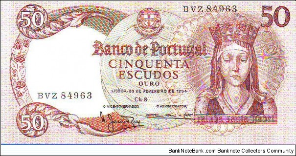  50 Escudos Banknote