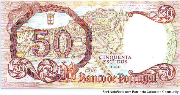 Banknote from Portugal year 1964