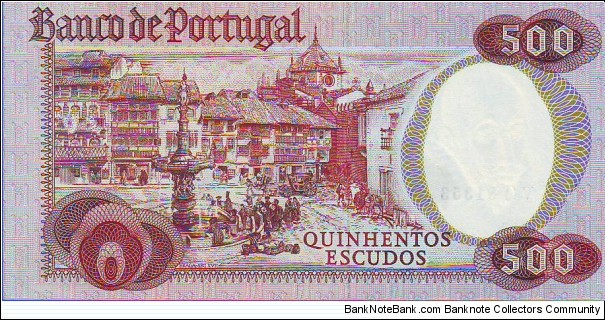 Banknote from Portugal year 1979