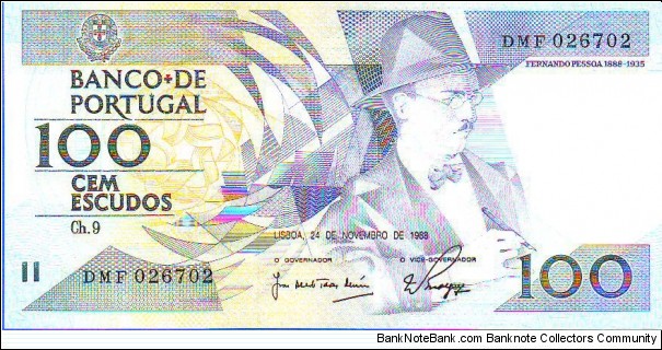  100 Escudos Banknote