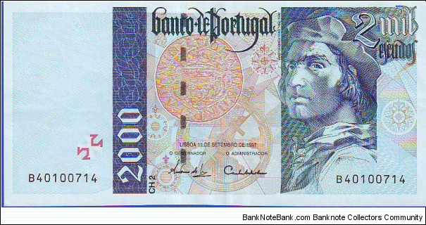  2000 Escudos Banknote