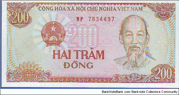  200 Dong Banknote