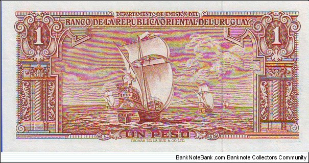 Banknote from Uruguay year 1939