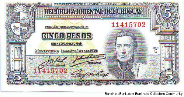  5 Pesos Banknote