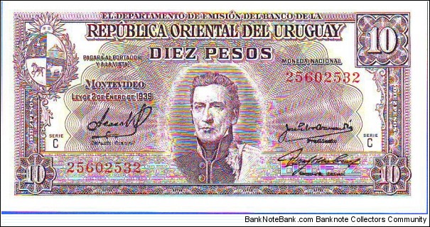  10 Pesos Banknote