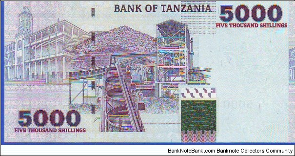 Banknote from Tanzania year 2003