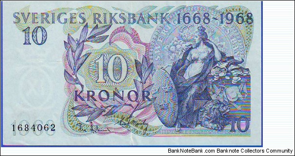  10 Kronor Banknote