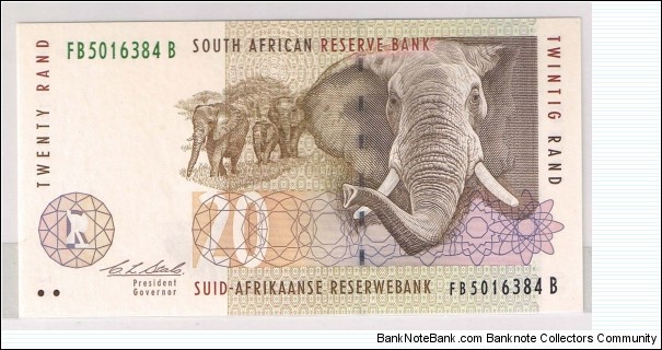 Banknote from South Africa year 1997