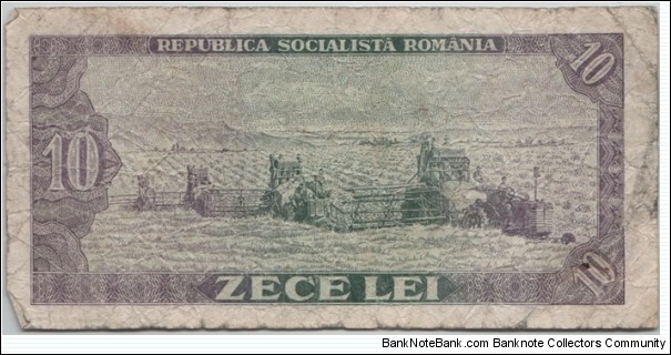 Banknote from Romania year 1966