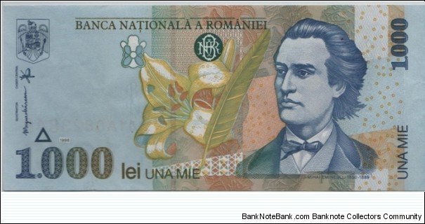 Romania 1000 Lei 1998 Banknote