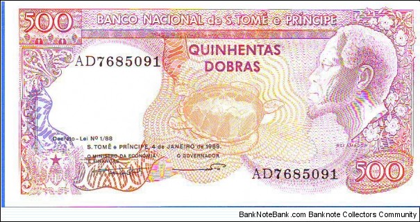  500 Dobras Banknote