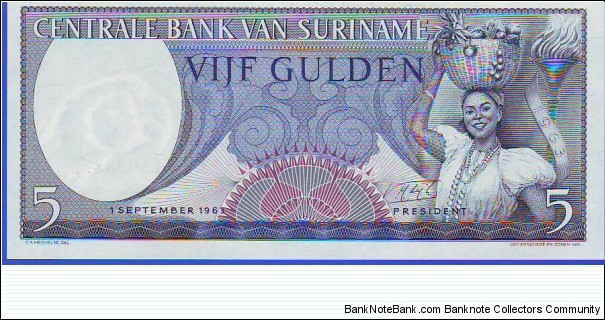  5 Gulden Banknote