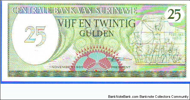  25 Gulden Banknote