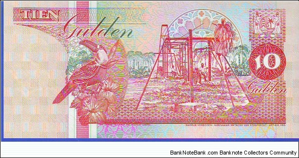 Banknote from Suriname year 1995