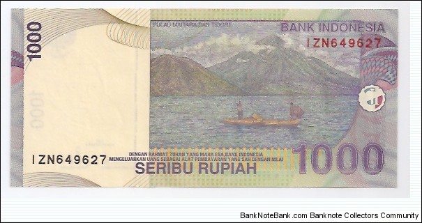 Banknote from Indonesia year 2000