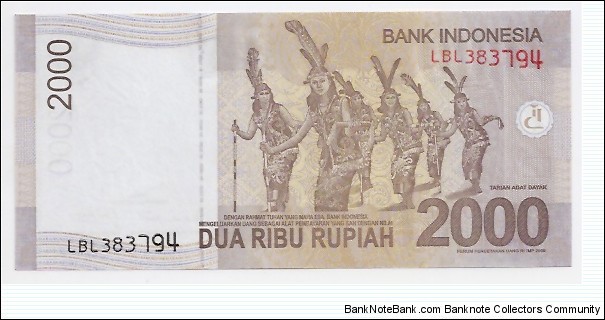 Banknote from Indonesia year 2009