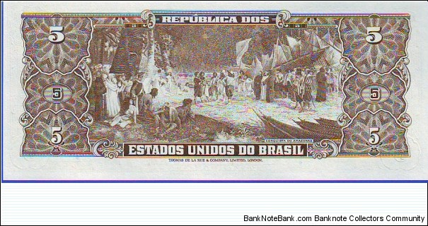 Banknote from Brazil year 1961