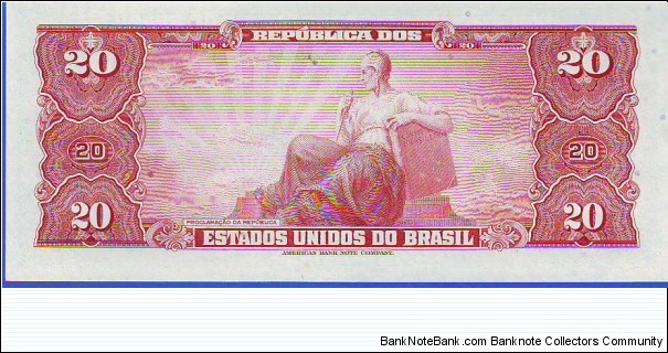 Banknote from Brazil year 1961