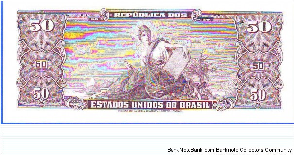 Banknote from Brazil year 1966