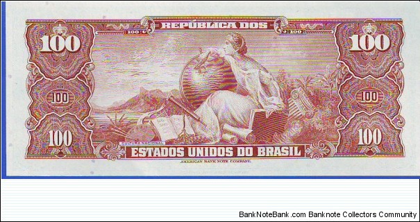 Banknote from Brazil year 1961