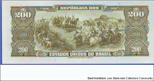 Banknote from Brazil year 1961