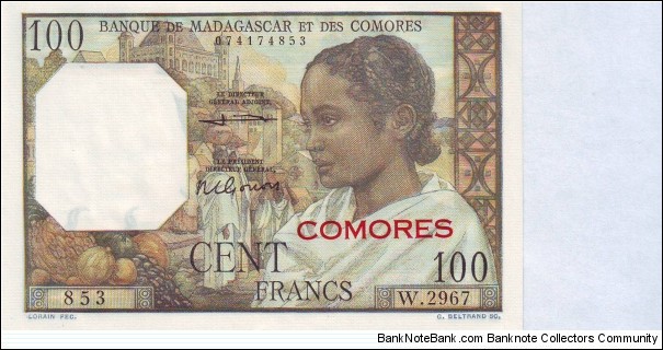  100 Francs Banknote