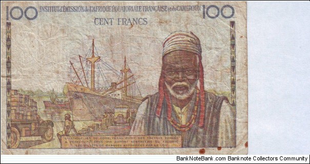 Banknote from Equatorial Guinea year 1957