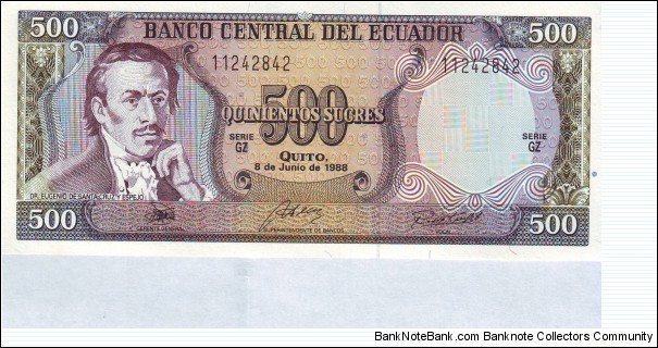  500 Sucres Banknote