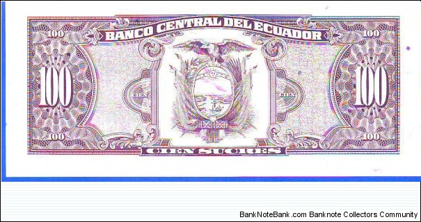 Banknote from Ecuador year 1988