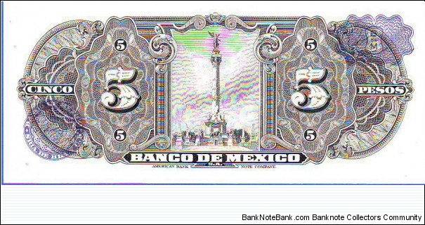 Banknote from Mexico year 1961