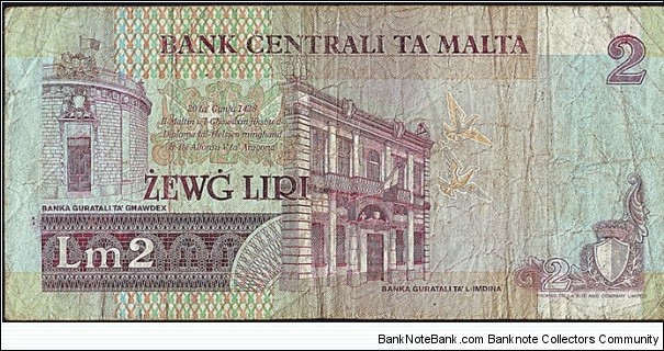 Banknote from Malta year 0