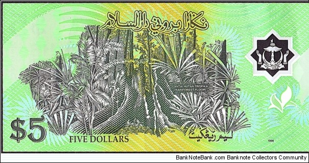 Banknote from Brunei year 1996