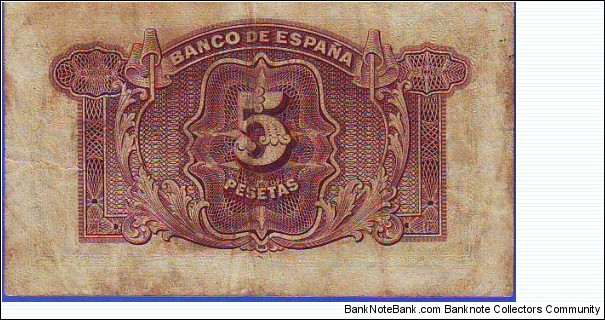 Banknote from Spain year 1935
