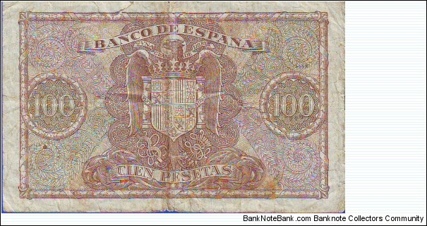 Banknote from Spain year 1940