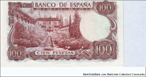 Banknote from Spain year 1970