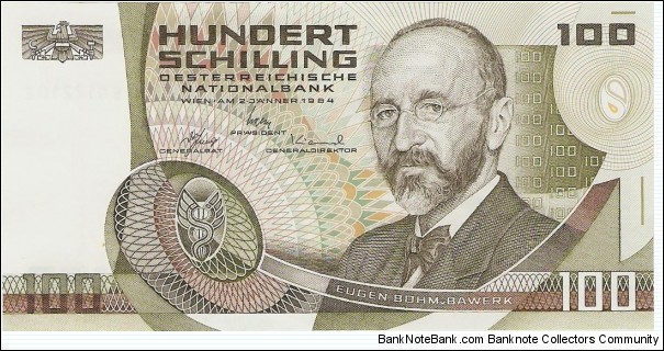 100 Schilling Banknote