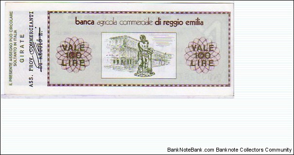 Banknote from Italy year 1977