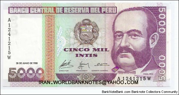 5000INTIS Banknote