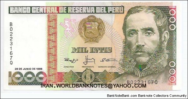 1000INTIS Banknote