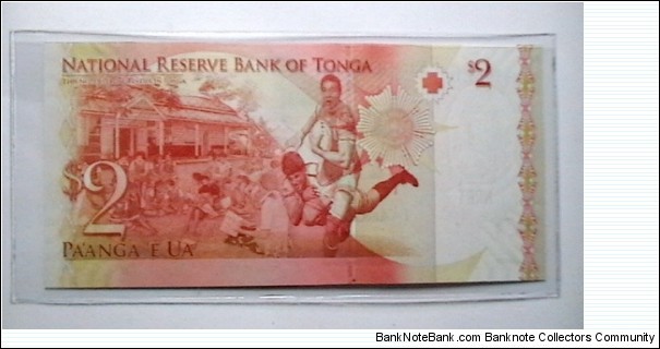 Banknote from Tonga year 2009