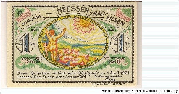 Banknote from Germany year 1922