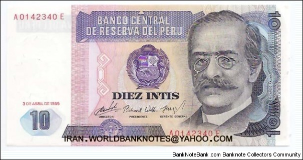 10INTIS Banknote