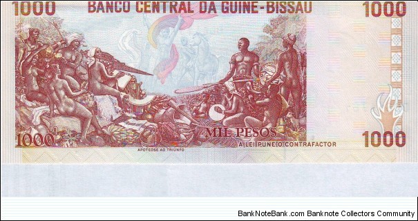 Banknote from Guinea-Bissau year 1993