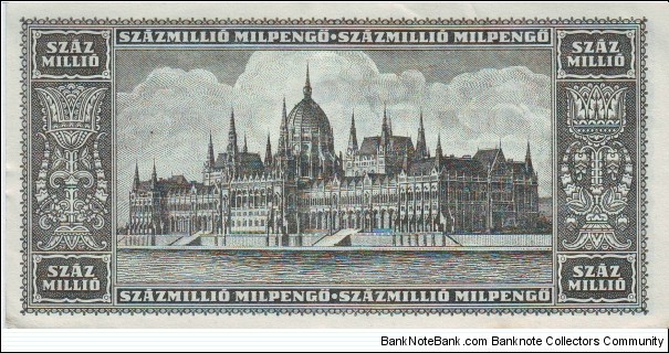 Banknote from Hungary year 1946