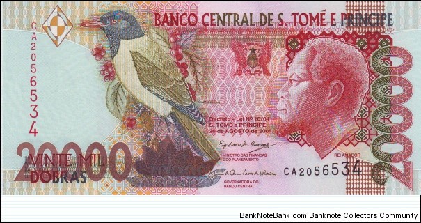  20,000 Dobras Banknote