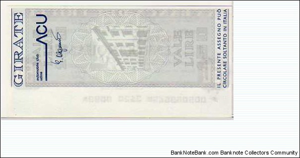 Banknote from Italy year 1977