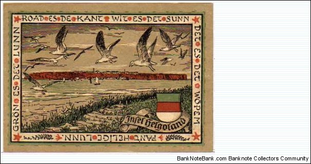 Banknote from Germany year 1920