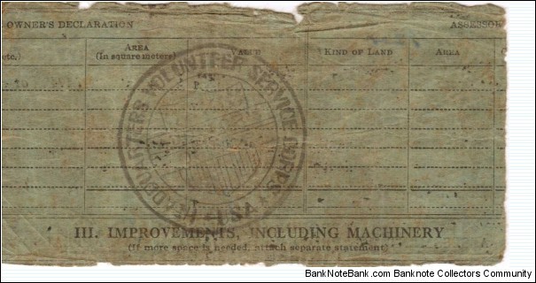 Banknote from Philippines year 1943